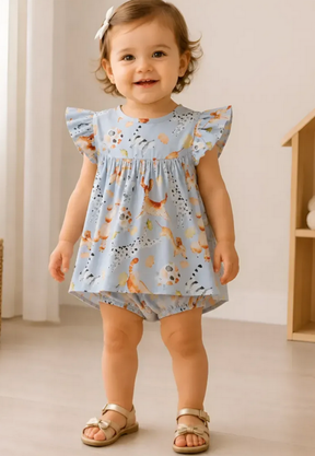 Conjunto Infantil Tapa Fralda Pets