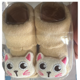 Meia infantil gatinha