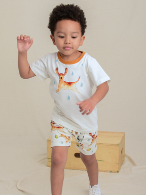 Shorts Infantil Estampa Pets