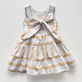 Vestido Infantil listrado