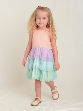 Vestido Tule Candy Colors