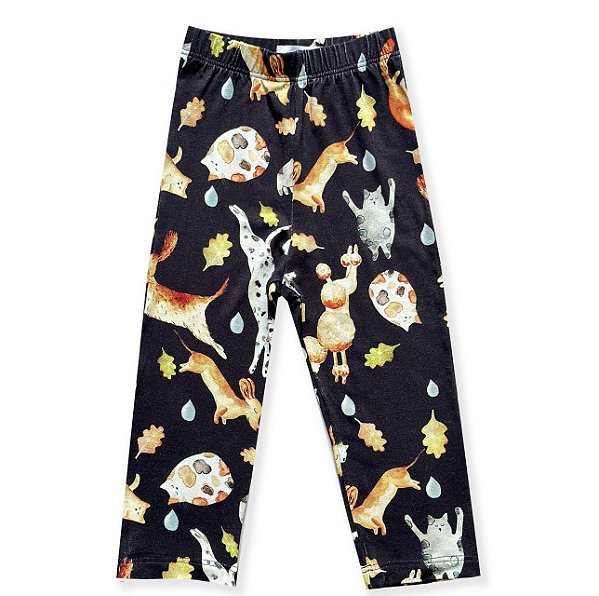 Calça Infantil Estampa Cachorrinhos