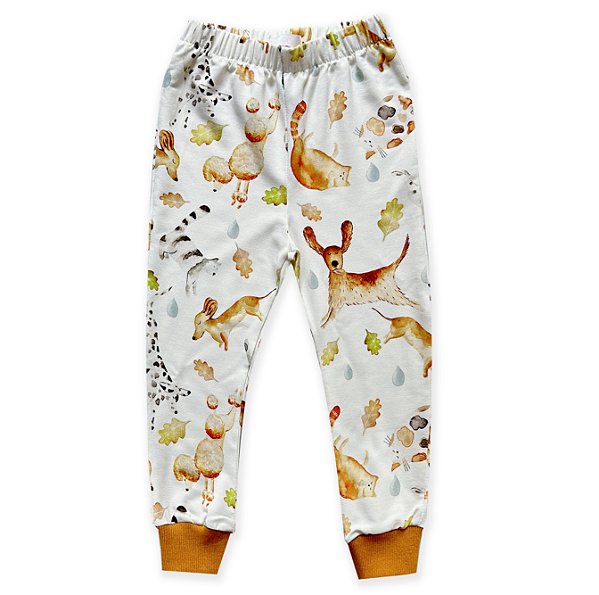 Calça Infantil Estampa Chuva De Pets