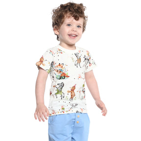 Camiseta Infantil Estampada Bandinha