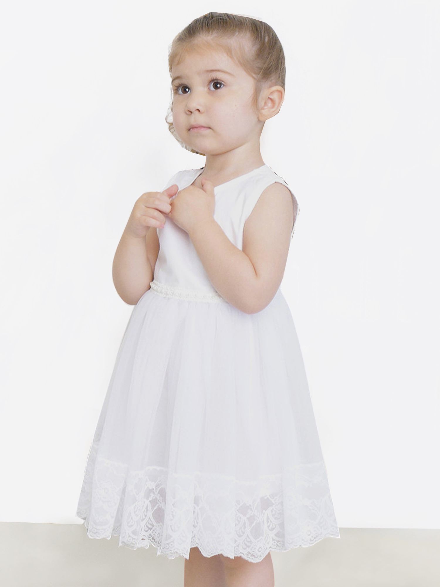 Vestido Infantil Renda Francesa