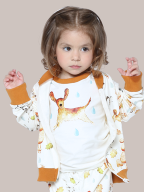 Jaqueta Bomber Infantil Estampada