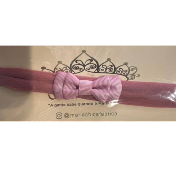 Tiara Infantil Faixa Rosa